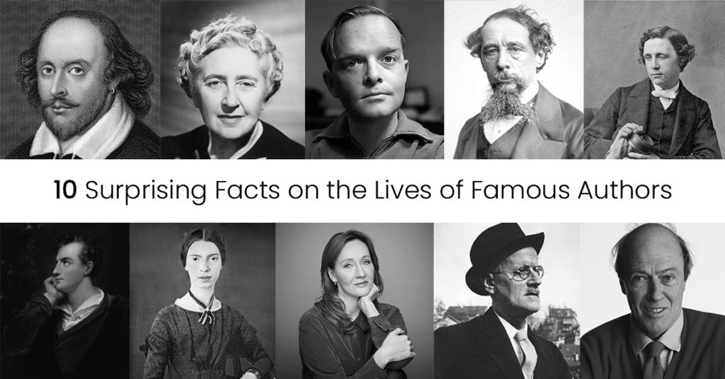 10 Surprising Facts on the Lives of Famous Authors