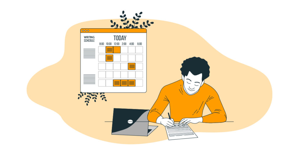 How to Create an Effective Writing Schedule in 6 Steps